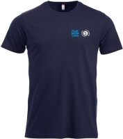 VC Wiesbaden Shirt navy Herren PLAY GROW LEAD Doppellogo
