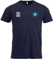 VC Wiesbaden Shirt navy Damen VAU CEH WEE Doppellogo