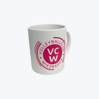 VC Wiesbaden Tasse PLAY GROW LEAD pink