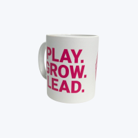 VC Wiesbaden Tasse PLAY GROW LEAD pink